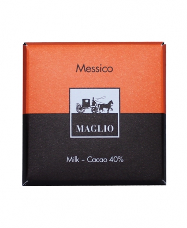 Шоколад молочний Messico 40% Maglio Arte Dolciaria 50 г