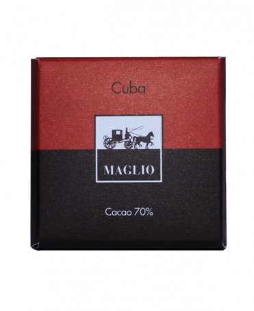 Шоколад чорний Cuba 70% Maglio Arte Dolciaria 50 г