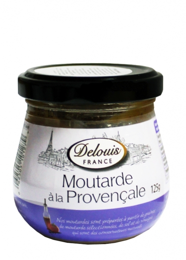 Горчица провансальская Moutarde a la Provansale Delouis Provence 125 г