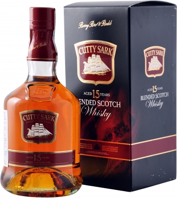 Cutty Sark 15Y.O. (в коробке) 0,7 л