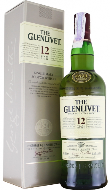 Glenlivet 12 Y.O. (в коробке) 0,75 л