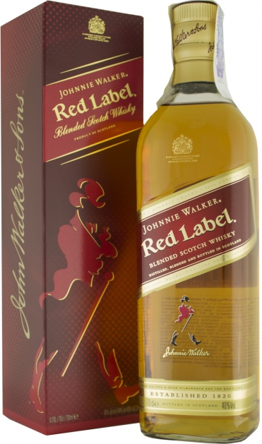 Johnnie Walker Red label (в коробке) 1 л