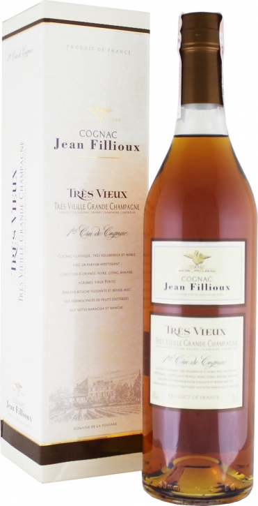 Jean Fillioux Tres Vieux Cognac 23-25 Y.O. (в коробці) 0,7 л