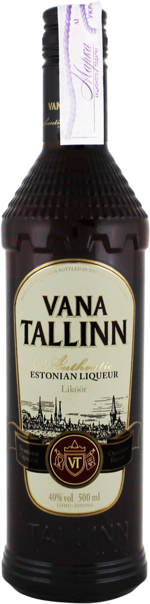 Vana Tallinn 40% 0,5 л