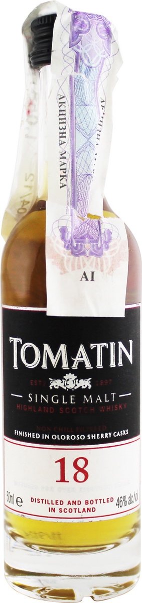 Tomatin 18 Y.O. 0,05 л