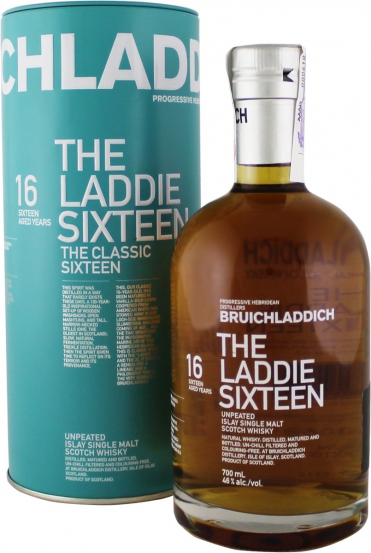 Bruichladdich The Laddie 16 Y.O. (в тубусі) 0,7 л