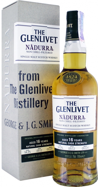 Glenlivet Nadurra 16 Y.O. (в коробці) 0,7 л