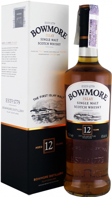 Bowmore 12 Y.O. (в коробке) 0,7 л