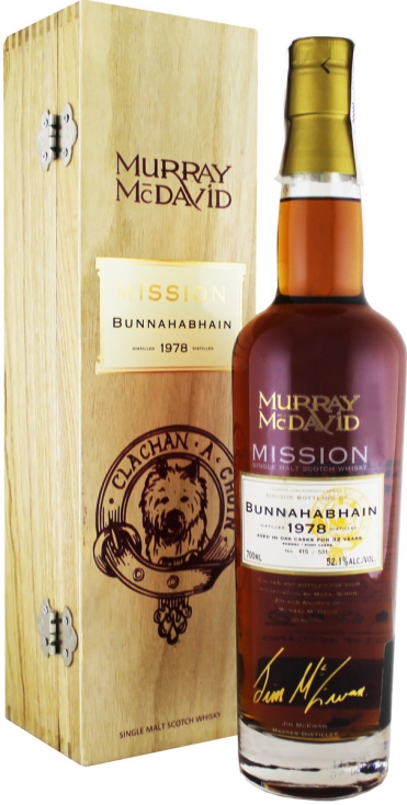 Murray McDavid Bunnahabhain 1978 32 Y.O. Sherry Port (в коробке) 0,7 л