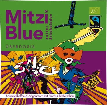 Mitzi Blue Overdose молочный с кофе, козьим молоком и ягодами 65 г