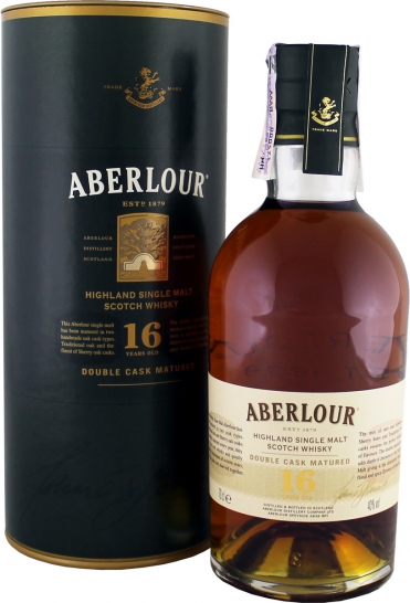 Aberlour double cask 16 Y.O. (в тубусе) 0,7 л