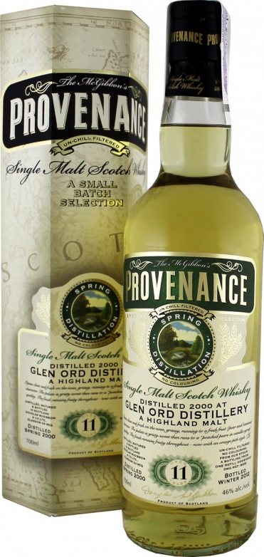 Douglas Laing Provenance Glen Ord 11 Y.O. (в коробке) 0,7 л