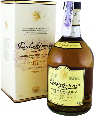 Dalwhinnie 15 Y.O. (в коробке) 0,7 л