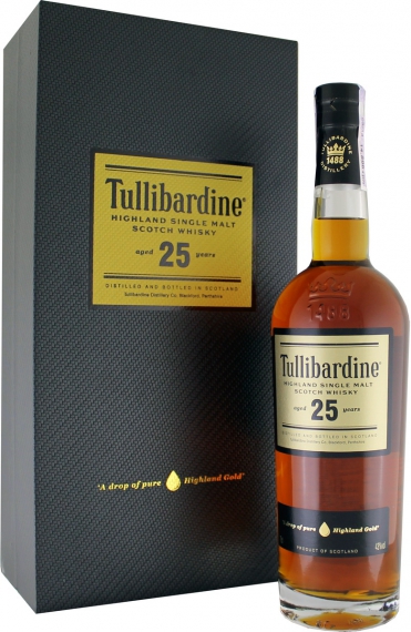 Tullibardine 25 Y.O. (в коробці) 0,7 л