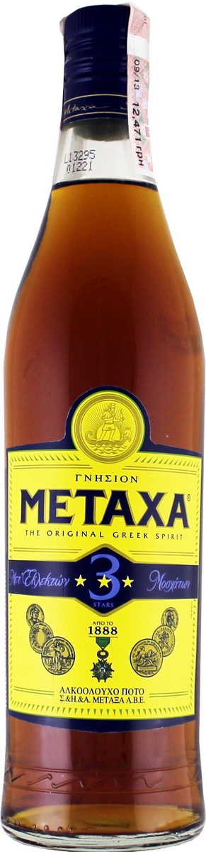 Metaxa 3* 0,7 л