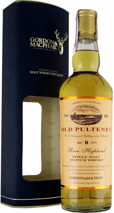 Old Pulteney 8 Y.O. (в тубусе) 0,7 л