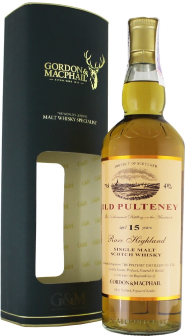 Gordon & MacPhail Old Pulteney 15 Y.O. (в тубусе) 0,7 л