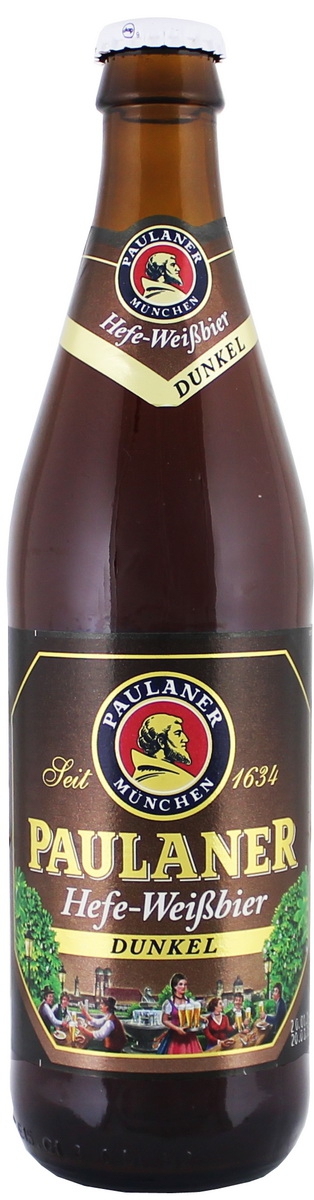 Paulaner HeFe-Weissbier Dunkel 0,5 л