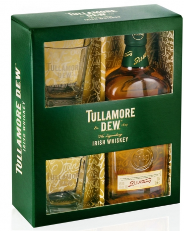 Tullamore Dew + 2 бокала 0,7 л