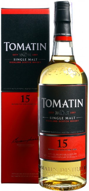 Tomatin 15 Y.O. (в коробке) 0,7 л