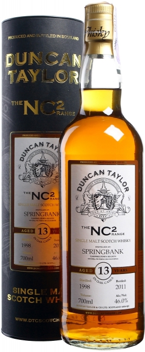 Duncan Taylor NC2 Glenlossie 1998 13YO (в тубусе) 0,7 л