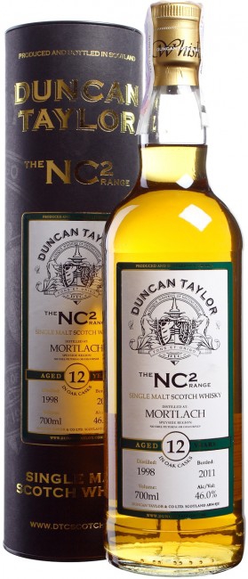 Duncan Taylor NC2 Mortlach 12Y.O. (в тубусе) 0,7 л