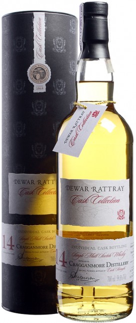 Dewar Rattray Cragganmore (в тубусе) 0,7 л