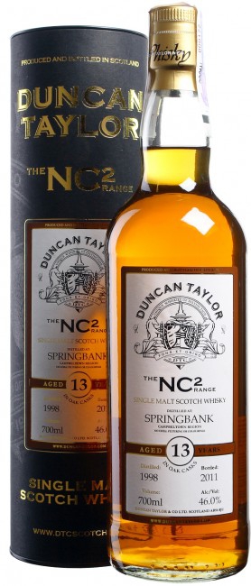 Duncan Taylor NC2 Springbank 13Y.O. (в тубусе) 