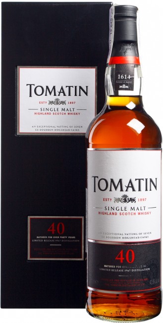 Tomatin 40 Y.O. (в коробці) 0,7 л