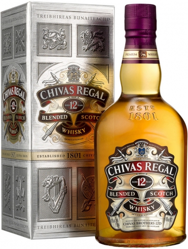 Chivas Regal 12Y.O. (в коробке) 0,5 л