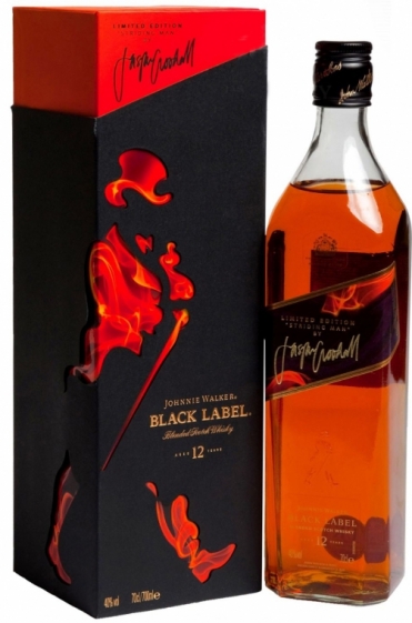 Johnnie Walker Black Label Jasper Goodall Limited Edition (в коробке) 0,7 л