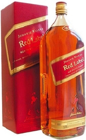 Johnnie Walker Red Label (в коробке) 2 л