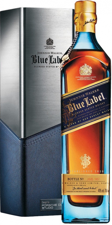 JW Blue Label Porshe (в коробке) 0,75 л