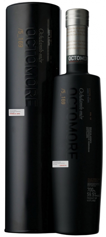 Bruichladdich Progressive Hebridean Octomore 5Y.O. (в тубусі) 0,7 л