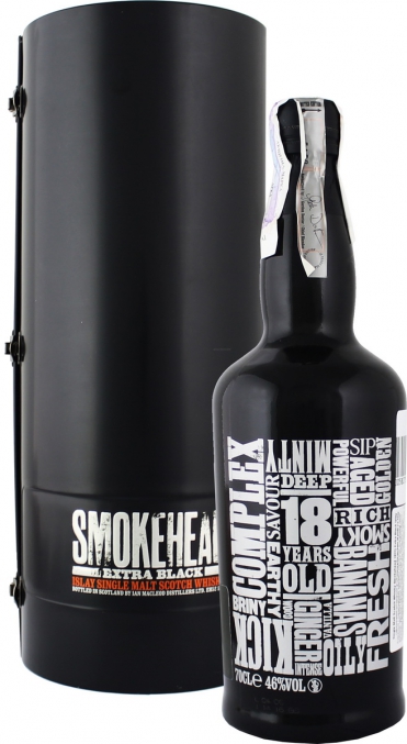 Ian Macleod Smokehead 18YO Extra Black Islay Single Malt Scotch Whisky (в тубусе) 0,7 л