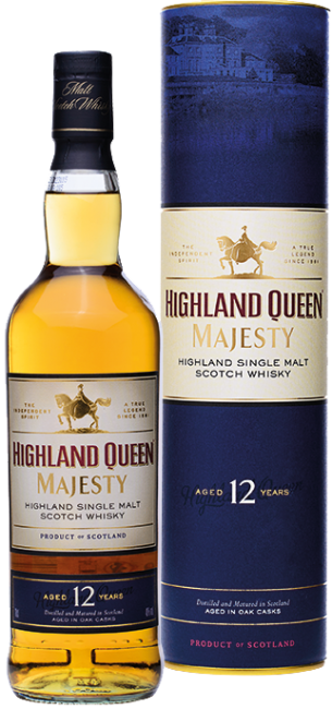 Highland Queen Majesty 12 Y.O. (в коробке) 0,7 л