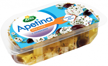 Сырная закуска с маслинами Arla Apetina 100 г