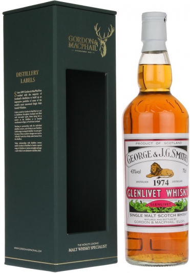 Rare Vintage Smith Glenlivet 1974 (в коробке) 