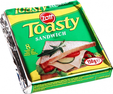 Сир плавлений Toasty Sandwich Zott 150 г