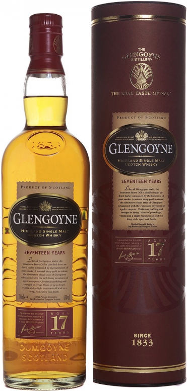 Glengoyne 17Y.O.(в тубусі) 0,7 л