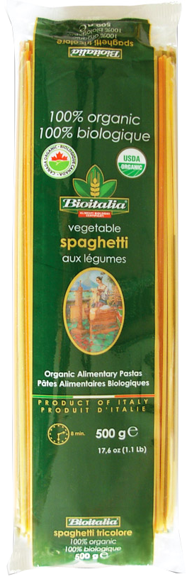 Tricolore Spaghetti Bioitalia 