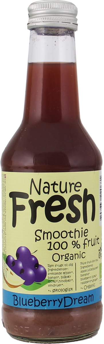 Смузі органічний Blueberry Dream Nature Fresh 0,25 л