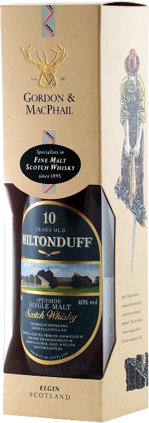 Gordon & MacPhail Miltonduff 10 Y.O. (в коробке) 0,05 л