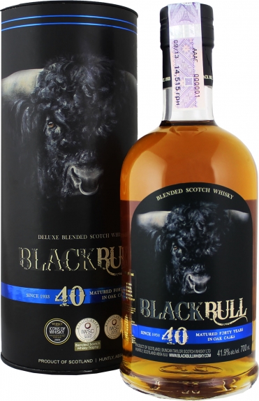 Duncan Taylor Black Bull 40 Y.O.(в тубусе) 0,7 л