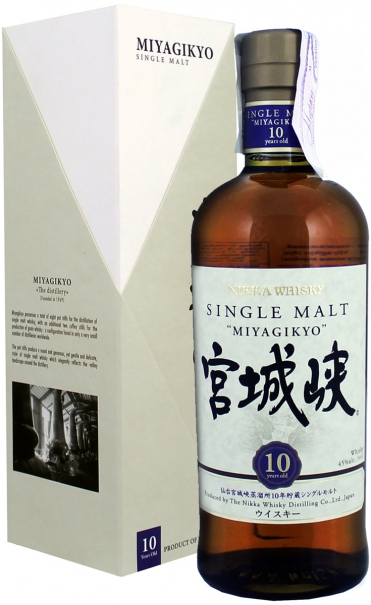 Nikka Miyagikyo 10 Y.O. (в коробці) 0,7 л