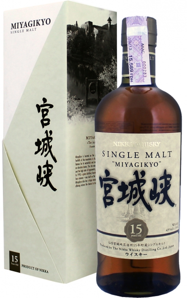 Nikka Miyagikyo 15 Y.O. (в коробці) 0,7 л