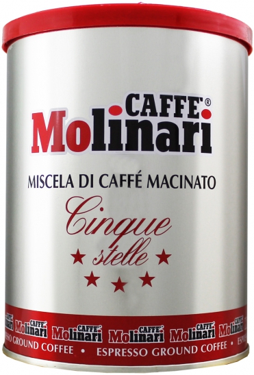 Molinari Cingue Stelle кофе молотый 250 г