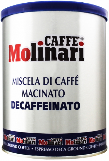 Molinari Stelle Decaffeinato кофе молотый без кофеина 250 г