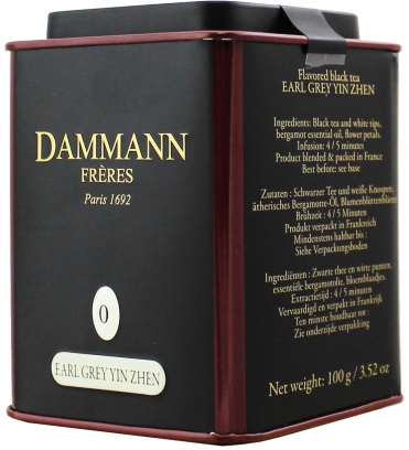 Dammann Earl Grey Yin Zhen чай чорний ароматизований 100 г