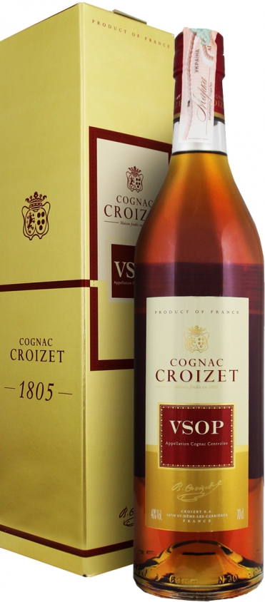 Croizet Cognac VSOP (в коробке) 0,7 л